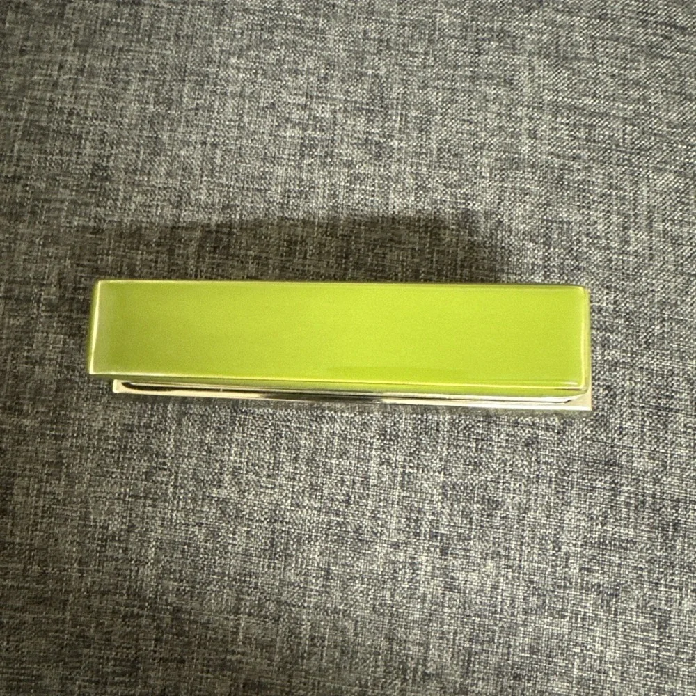 RARE & Vintage Pottery Barn Emery Stapler Green w/ Blk Felt Bottom 6